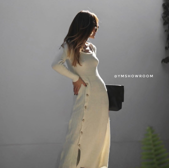 MANGO Flare sweater dress NWT - Picture 2 of 11